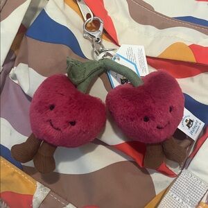 Jellycat Cherry Bag Charm🍒